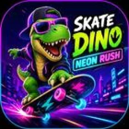 Skate Dino: Neon Rush のアイコン